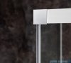 Ravak Matrix MSD2 drzwi prysznicowe 110cm prawe białe transparent 0WPD0100Z1